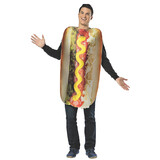 Rasta Imposta GC6833 Adult's Get Real Loaded Hot Dog Costume