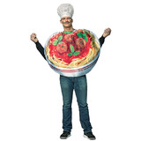 Morris Costumes GC6834 Adult's Spaghetti And Meatballs Costume