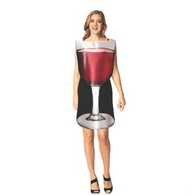Rasta Imposta GC6838 Women's Get Real Glass of Wine Costume