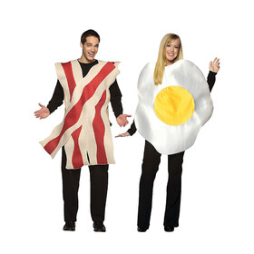 Rasta Imposta GC7096 Adult Bacon &amp; Egg Couples Costume