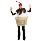 Rasta Imposta GC7152 Adult's Ice Cream Sundae Costume