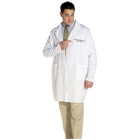 Rasta Imposta GC7206 Adult Lab Coat Seymour Bush Costume