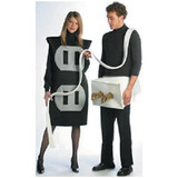Rasta Imposta GC7212 Plug & Socket Couple Costume