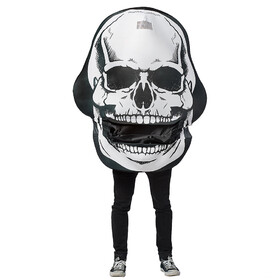 Rasta Imposta GC7296 Adult Skull Mouth Head Costume