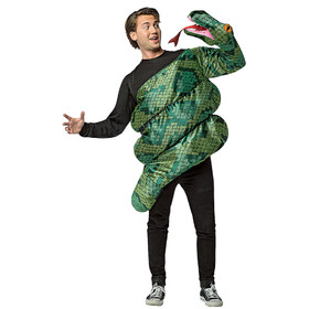 Rasta Imposta GC7895 Adult's Anaconda Snake Costume