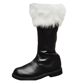 PLEASERS Men's Santa Boot With Fur Cuff