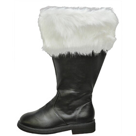 PLEASERS Men's Santa Boot With Fur Cuff