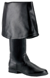 Morris Costumes HA-163BK10 Maverick Boots 2045 Black 10