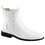 Morris Costumes HA167WTLG Men's White Trooper Boots - Size 12 - 13