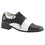 Morris Costumes HA62BWLG Men's Black &amp; White Oxford Shoes - Size 12-13