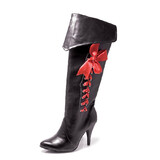 Morris Costumes Women's Pirate Boot With Ribbons