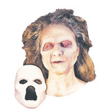 Morris Costumes HD-600143 Undead Zombie Foam Latex Face