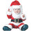 InCharacter IC56005TXS Baby Santa Suit Costume - 6-12 Months
