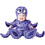 InCharacter IC6037TXS Baby Tiny Tentacles Octopus Costume