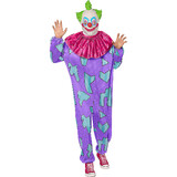 Morris Costumes ISD101544L Adults Killer Klowns from Outer Space Jumbo Jumpsuit Costume