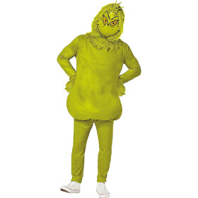 Morris Costumes ISD102674S Adults Dr. Seuss How the Grinch Stole Christmas Grinch Costume