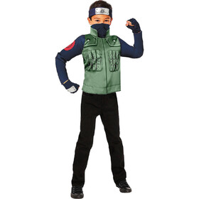 Morris Costumes ISD90977XL Kids Naruto Kakashi Hatake Costume Kit