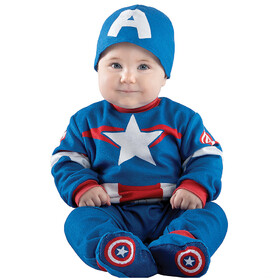 Morris Costumes JWC0650 Capt. America Steve Rogers Infant Costume