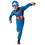 Morris Costumes JWC0703SM Kids' Value Captain America Steve Rogers Costume 4-7