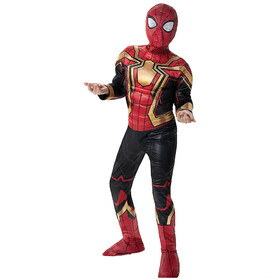 Morris Costumes JWC0731 Spider-Man Integrated Suit Child Qualux Costume