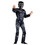 Morris Costumes JWC0747MD Kids' Qualux Black Panther Costume - Medium 8-10
