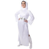 Morris Costumes JWC1020 Princess Leia™Adult Hooded Costume