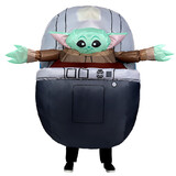 Jazwares JWC1138 Adults Star Wars Grogu in Pram Inflatable Costume