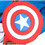 Morris Costumes JWC1139 8" Kid's Marvel's Captain America Fabric Shield