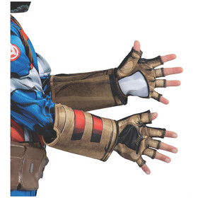 Morris Costumes JWC1161 Kids' Marvel Captain America Steve Rogers Gloves
