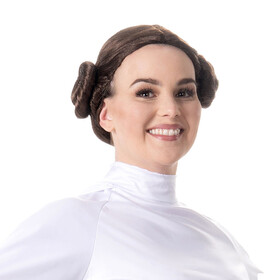 Jazwares JWC3028 Adults Star Wars Princess Leia Wig