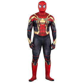 Jazwares Adults Marvel's Spider-Man Integrated Zentai Suit Costume