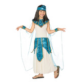 Morris Costumes LF-3160CMD Cleopatra Blue Gold Child 8-10