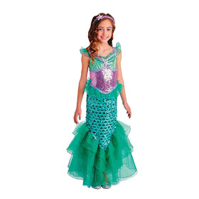 Morris Costumes Girl's Blue Sea Mermaid Costume