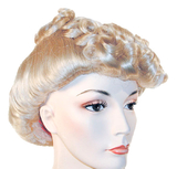 Morris Costumes Women's 1940s Pompadour Wig