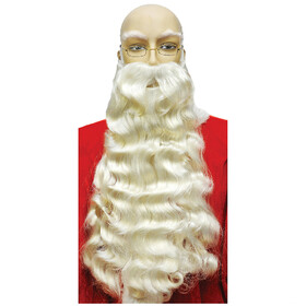 Morris Costumes LW159WT Santa Beard