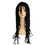 Lacey Wigs LW176MBN Women's Deluxe Dreadlock II Wig