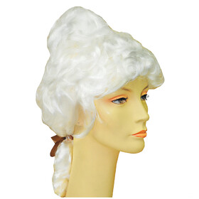 Morris Costumes LW208WT Colonial Lady Wig