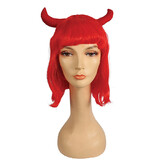 Morris Costumes LW21RD Adult's Red Devil Wig