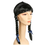 Lacey Wigs LW239BK Women's Special Bargain Braided Wig with Bangs