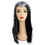 Morris Costumes LW246BW Women's Black &amp; White Vampira Wig