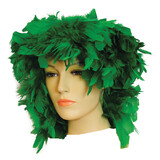 Morris Costumes LW-334GR Feather Wig Green