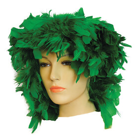 Morris Costumes LW334GR Women's Feather Wig