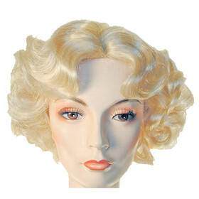 Morris Costumes LW362PBL 1930's Madonna Breathless Wig