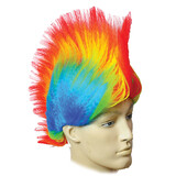 Morris Costumes LW372RB Adult's Awesome Rainbow Punk Wig