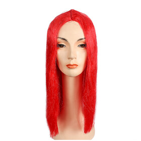Lacey Wigs LW389RD Adult's Red Mermaid Wig