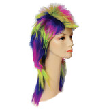 Morris Costumes LW391RB Punk Rainbow Wig