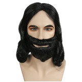 Morris Costumes LW444BK Men's Discount Biblical Wig & Beard Set