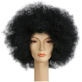Morris Costumes LW525BK Adult's Super Deluxe Afro Wig