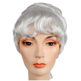 Morris Costumes LW556WT Women's Colonial Lady Wig