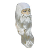 Lacey Wigs LW559WT Father Time/ Merlin Bald White